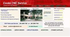 Desktop Screenshot of cookecnc.com
